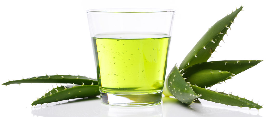 Aloevera on the table