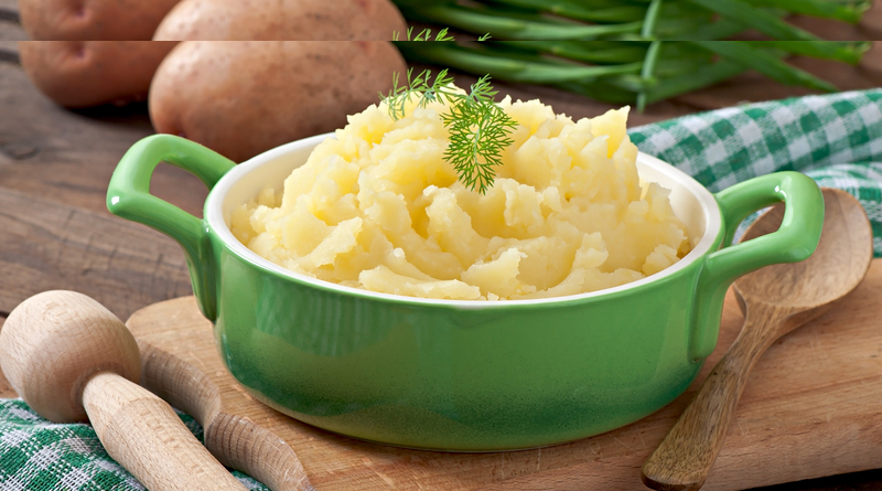 Mashed potatoes and butter puree