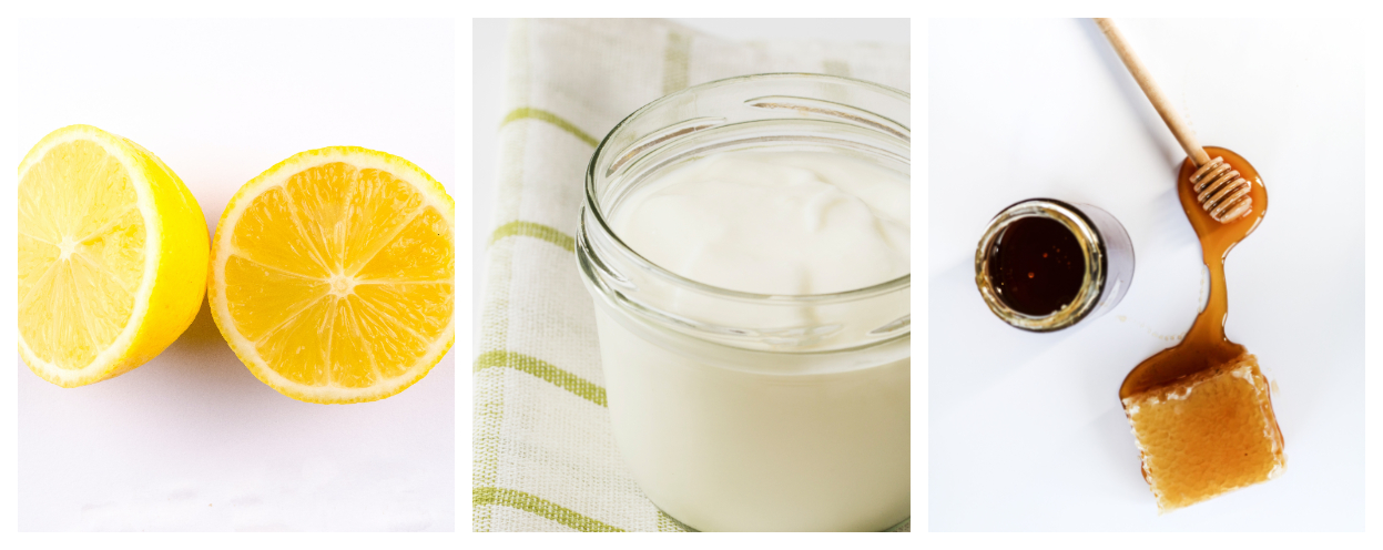 lemon, yogurt and honey