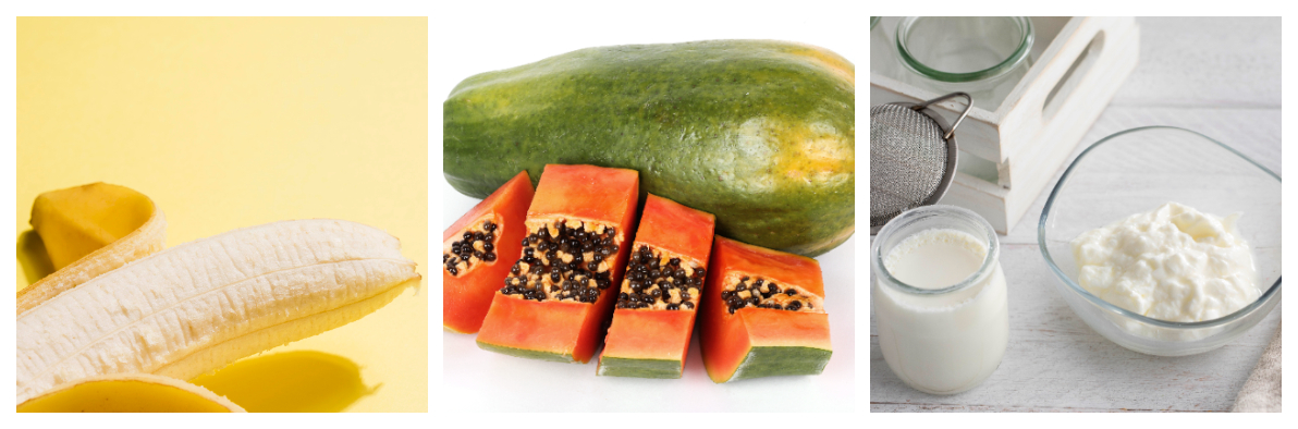 FotoJet (9) banana, papaya and ,milk for whitening face mask