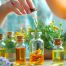 lady using essential oil guide for every skin concern