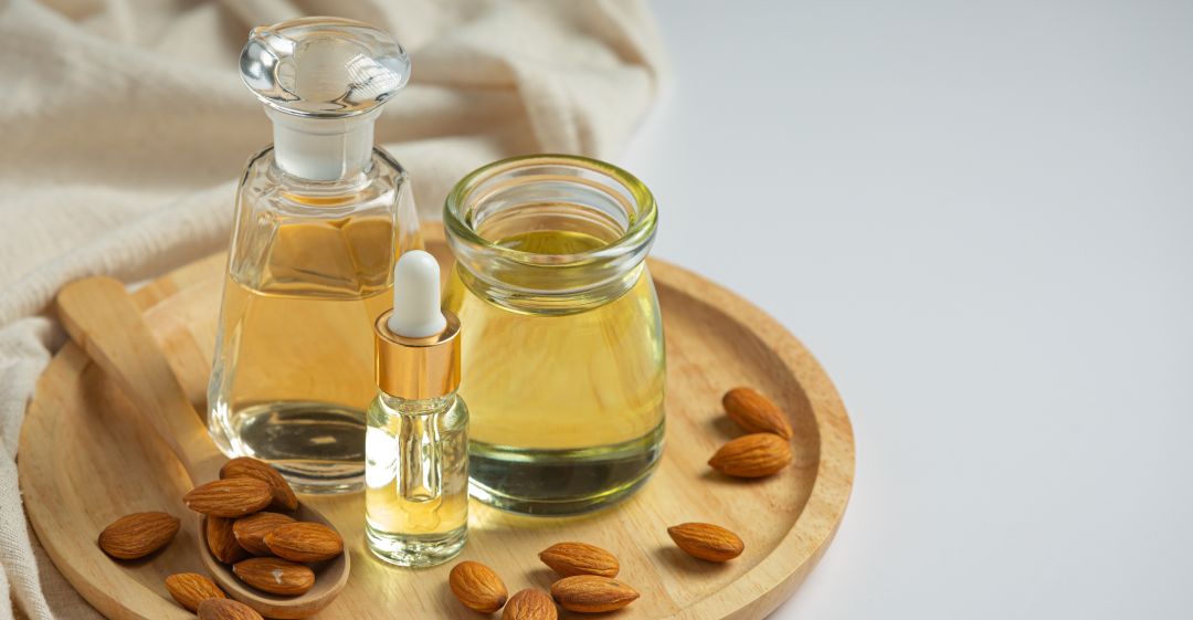 sweet and bitter almond oil