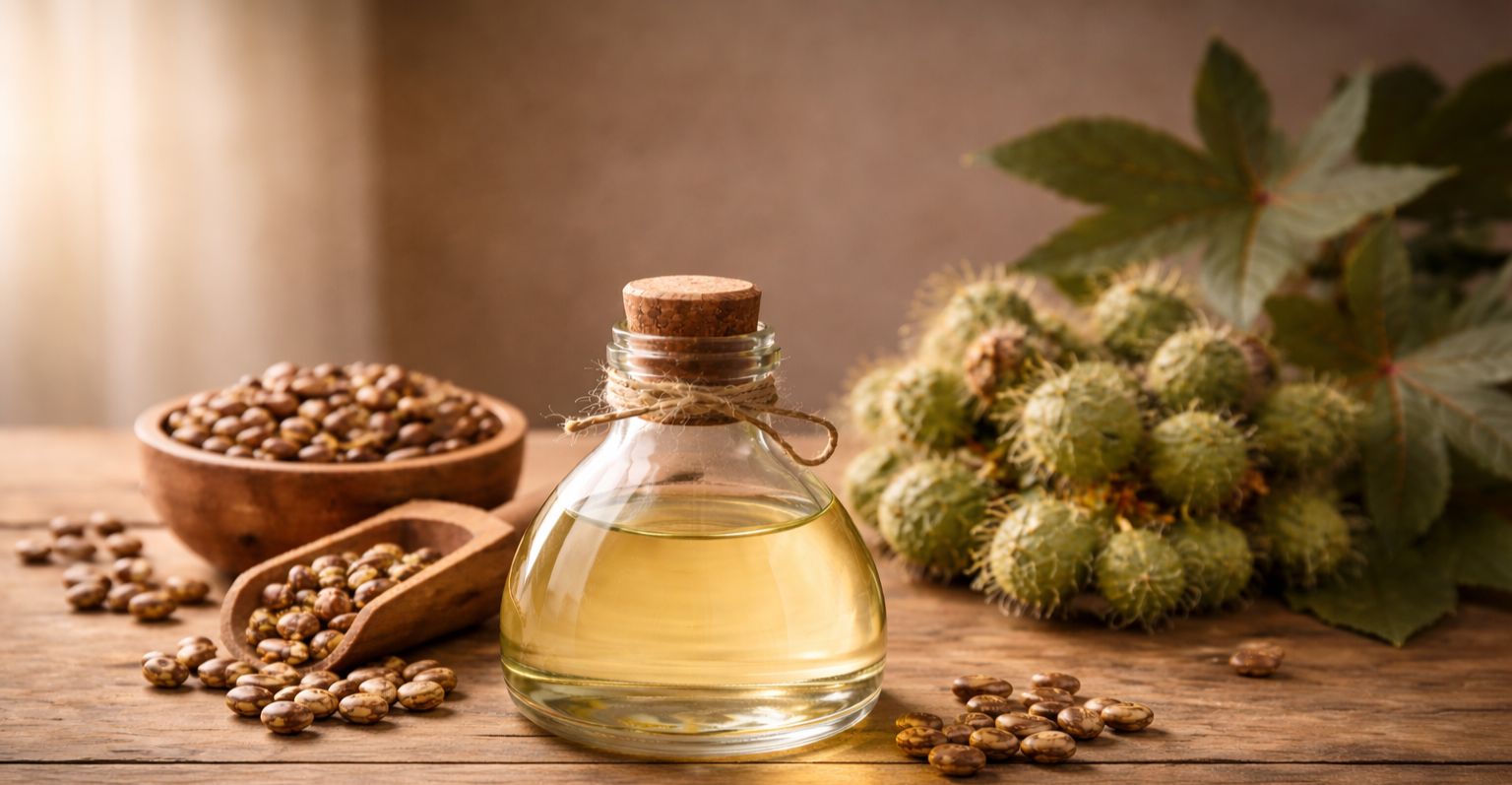castor oil for our hair