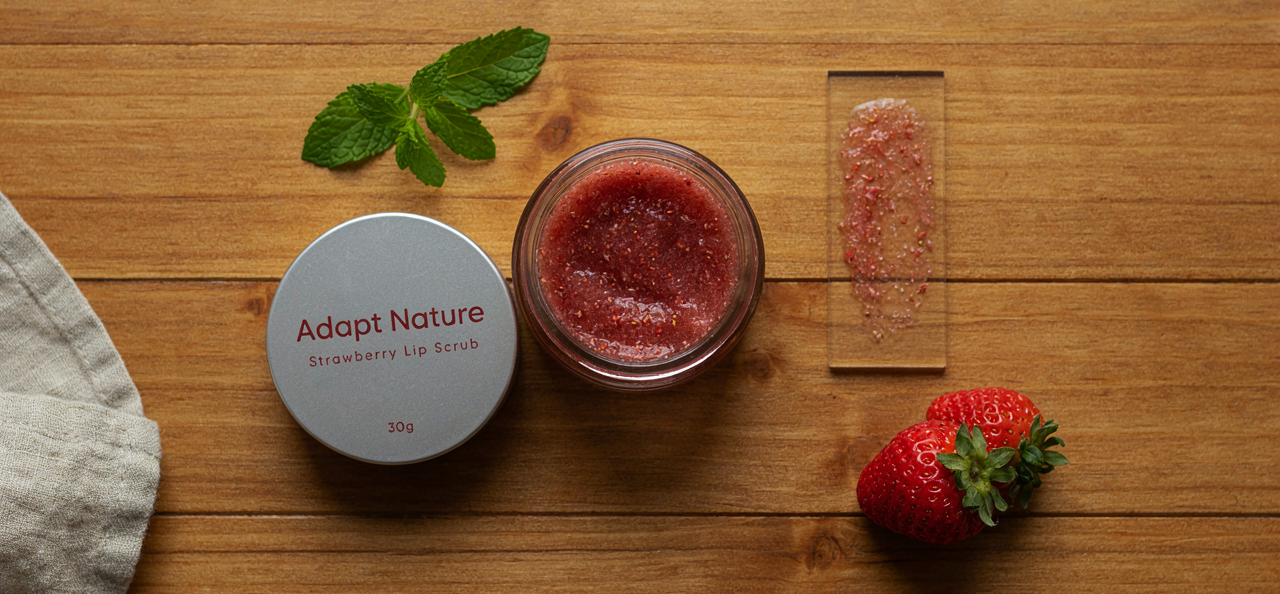 magnific__adapt-nature-strawberry-lip-scrub-it-is-reddish-st__59344 texture of strawberry lip scrub